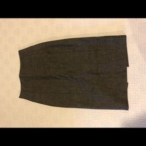 Gray Pencil Skirt (Express)
